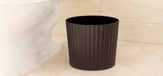 Best Minimalist Bathroom & Shower Trash Cans Featured Image