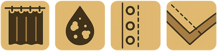 Best Durable Shower Curtain Features