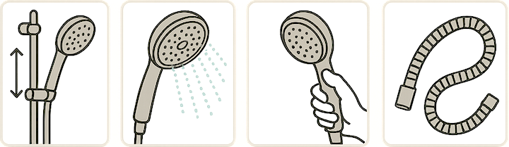 Best Handheld Showerhead with Slide Bar Features