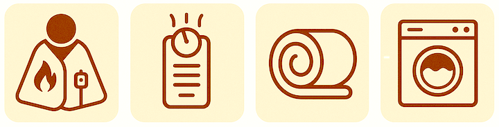 Best Heated Wearable Blanket Features