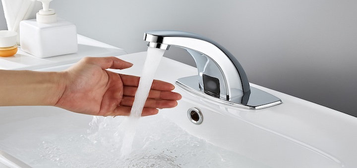 Best Touchless Bathroom Faucets Featured Image