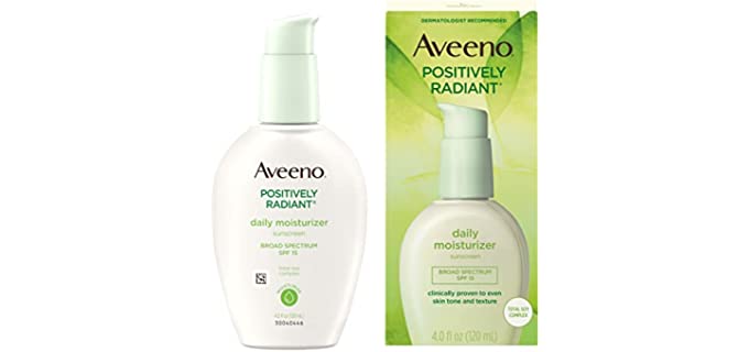 Aveeno Positively Radaint - Blemish Control Face Moisturizer for Teenagers