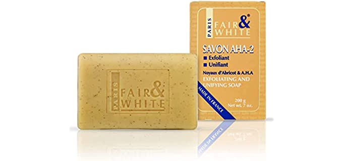 Fair and white Exfoliating - Whitening Soap