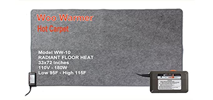 Woo Wramer Radiant - Heated Bath Mat