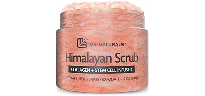 M3 Naturals Himalayan Salt - Pre-Shave Leg Exfoliator