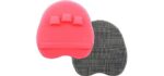 Hommiesafe Two Pack - Silicone Loofah Brush