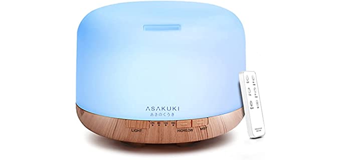Asakuki Premium - Essential Oil Diffuser and Vaporizer