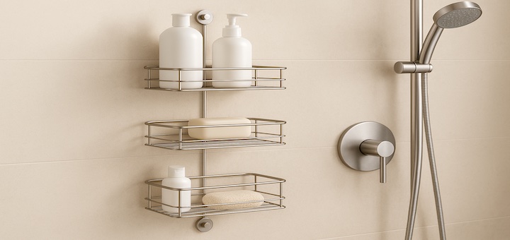 Best Rust-Proof Shower Caddies Featured Image