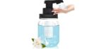 Gistome Mason Jar - Elegant Automatic Foam Soap Dispenser