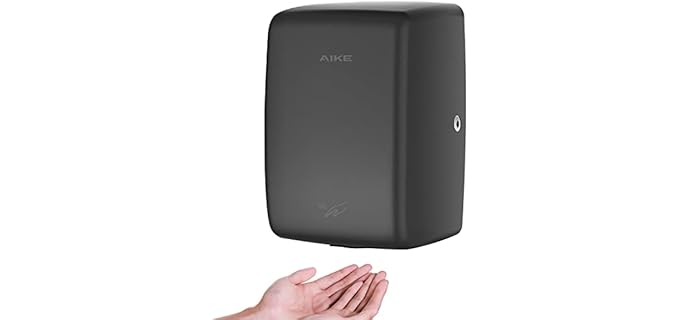 Aike AK2803D - Compact Smart Heating Jet Hand Dryer