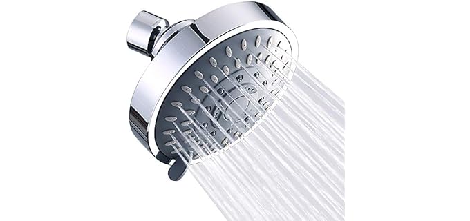 Aisoso  - High Pressure 5-Setting Fixed Shower Head