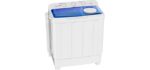 Auertech AU8590 - Twin Tub Compact Washer for Small Bathrooms