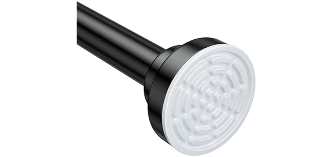 Ausemku Tension - Rustproof Adjustable Shower Curtain Tension Rod