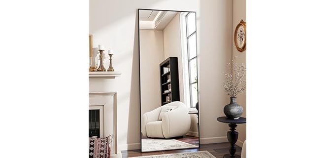 Beautypeak Thin - Thin Aluminum Full-Length Mirror for Any Room