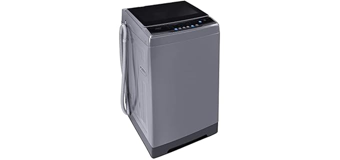 Comfee' CLV16N2AMG - Compact 1.6 cu.ft Portable Washer for Bathrooms