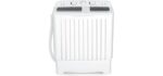 Costway 24961-CYPE - Compact Twin Tub Washer for Bathroom Spaces