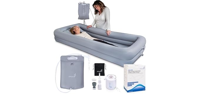 Circa Air Full Body - Portable Inflatable Shower for Seniors