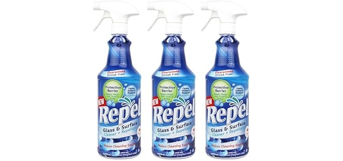 Clean-X Repel Unelko - Shower Glass Cleaner & Water Repellent Surface Protector