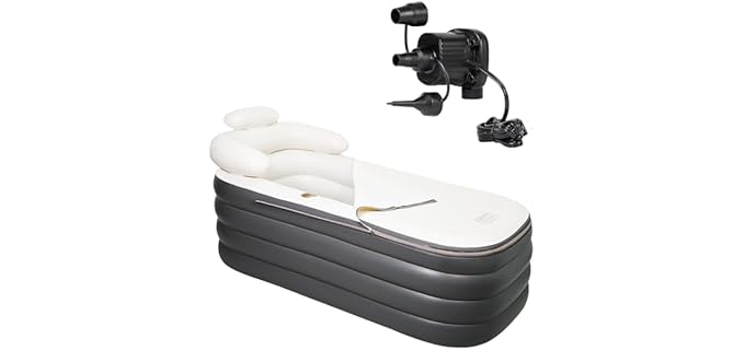 Crossing King Freestanding - Durable Inflatable Bathtub with Comfort & Portability