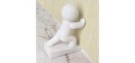 Omoojee Cute - Decorative Shower Door Stopper Protects Floors