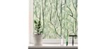 Dktie Artistic Pattern - Decorative Privacy Frosted Window Film