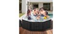 DoCred Octagonal - Octagonal 4–6 Person Inflatable Hot Tub