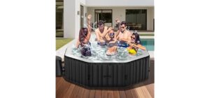 DoCred Octagonal - Octagonal 4–6 Person Inflatable Hot Tub