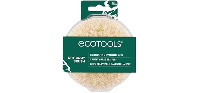 EcoTools Renewable Bamboo Handle - Senior Skin-Friendly Exfoliations & Circulation Brush
