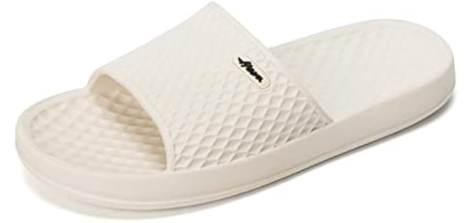 Funkymonkey Eco-Friendly - Lightweight Non-Slip EVA Shower Slippers for Men