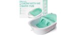 Frida Baby 093 - Safe & Versatile Grow-With-Me Baby Bathtub