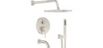 Gabrylly High Pressure - High-pressure shower system with tub spout