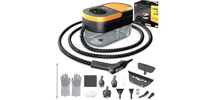 Gautye Adjustable Handle - Portable Steam Cleaner for Shower Use