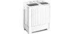 Giantex GX10771GR-PF - Portable Twin Tub Washer for Shower Spaces
