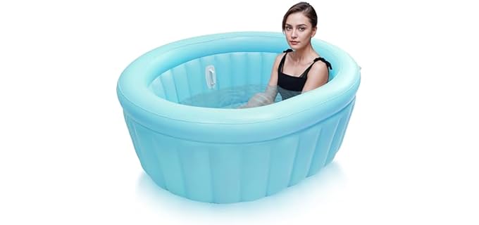 Seabird SPA Soaking - Safe Inflatable Bathtub for Pregnancy & Relaxation