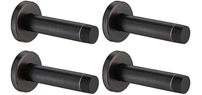 JQK DSB5-ORB-P4 - Sound Dampening Shower Door Stop Bumper