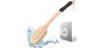 Kipritii Ergonomic - Double-Sided Gentle Bath & Shower Brush