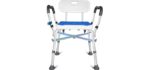 KingPavonini Crossing Bar - Heavy-duty shower chair with reinforced crossing bar