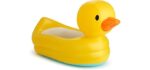Munchkin 01105402 - Inflatable Duck Tub with Heat Alert Safety