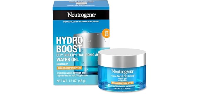 Neutrogena Hydro Boost - Gel Face Moisturizer with SPF for Seniors