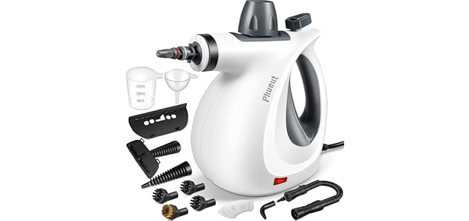Phueut Pressurized - Handheld Multi-Surface Steam Cleaner for Shower