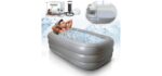 Inflatoast Home SPA - Portable Inflatable Bathtub for Recovery & Relaxation