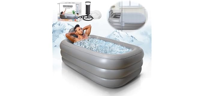 Inflatoast Home SPA - Portable Inflatable Bathtub for Recovery & Relaxation