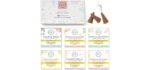 Raajsee Organic - 90 Organic Incense Cones with Mixed Scents