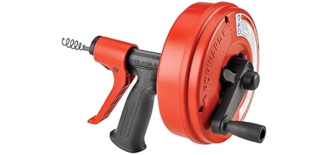 Ridgid 57043 - Shower Drain Cleaner with Auto-Feed Cable