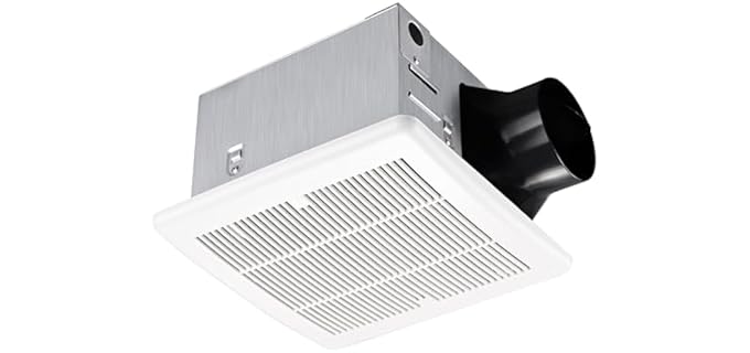 Tech Drive 110 CFM - Quiet Bathroom Shower Exhaust Fan with Sensor