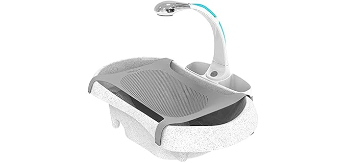 The First Years Convertible - Sling & Shower Relaxing Baby Bath Tub