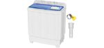 VCJ Twin Tub - Compact Twin Tub Washer for Bathroom Laundry