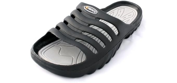 Vertico Pool - Durable Waterproof Slip-On Shower Sandals