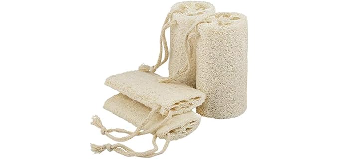 Pisdoplop Natural - 100% Natural Loofah Shower Body Sponge