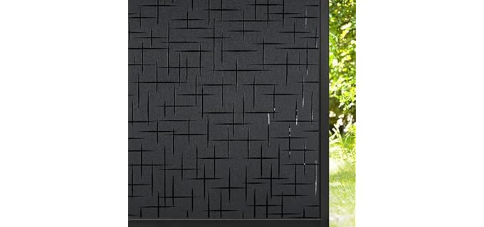 Rabbitgoo Darkening - Blackout Privacy Window Film Cover